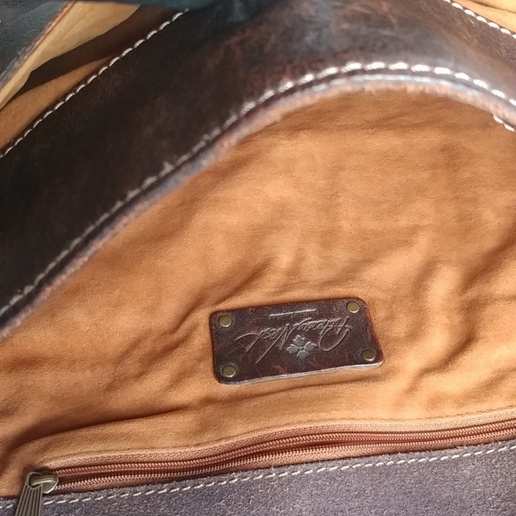 Patricia Nash leather crossbody bag - Picture 9 of 13